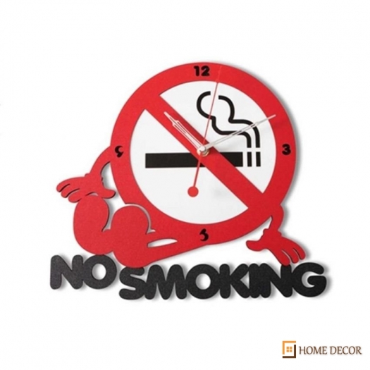 No Smoking Clock